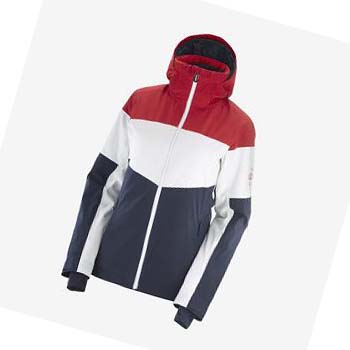 Chaquetas De Esquí Salomon SLALOM Mujer Blancos | MX 2403PJJ